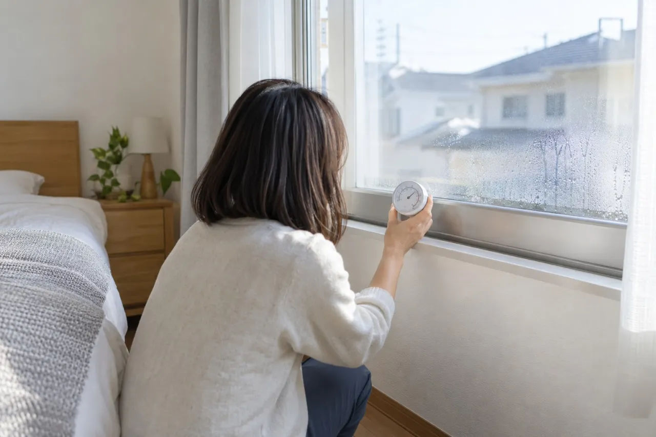カビで喉が痛い？朝の症状と寝室の湿りを分けて確認する方法